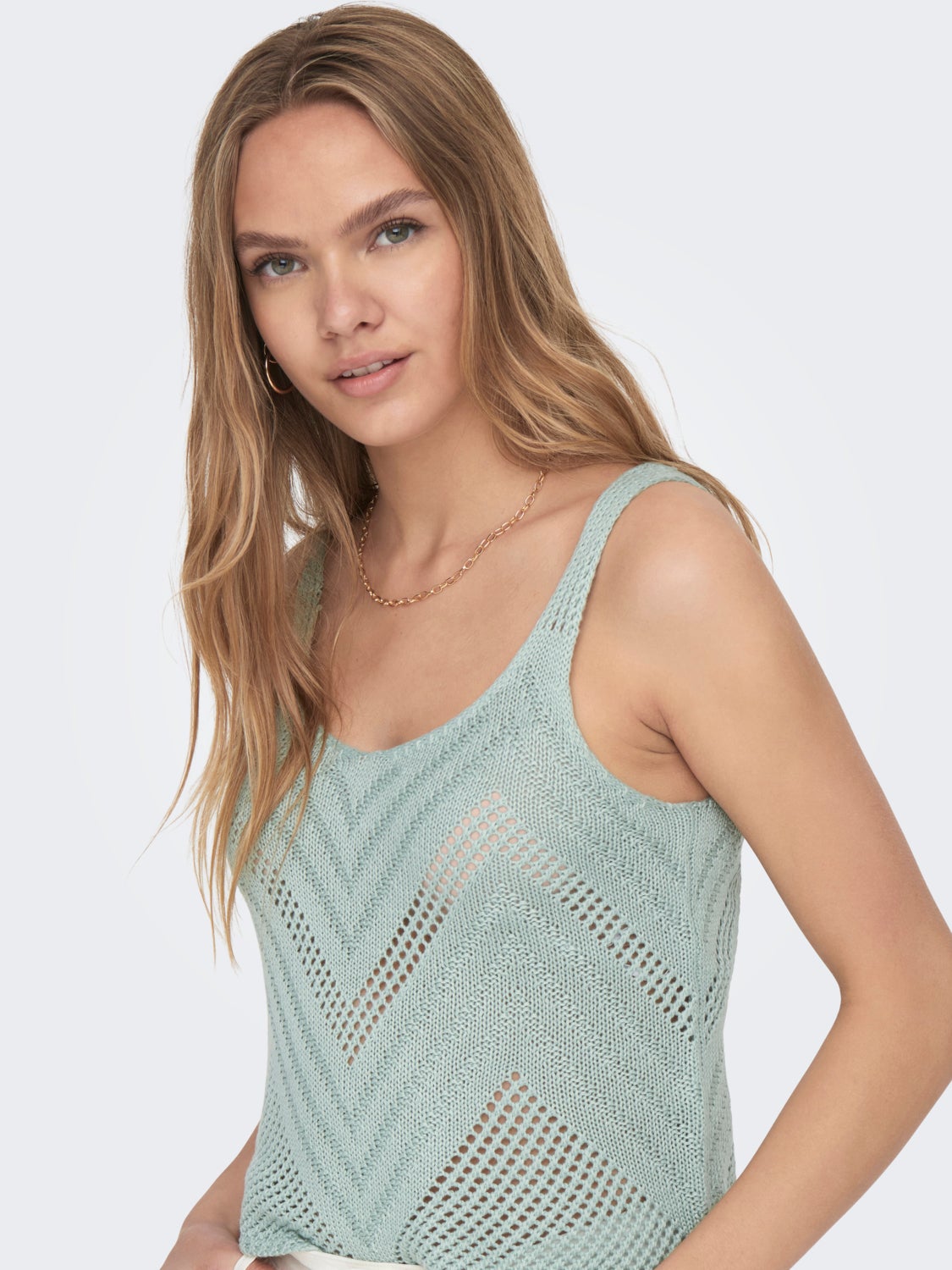 Textured Knitted Top