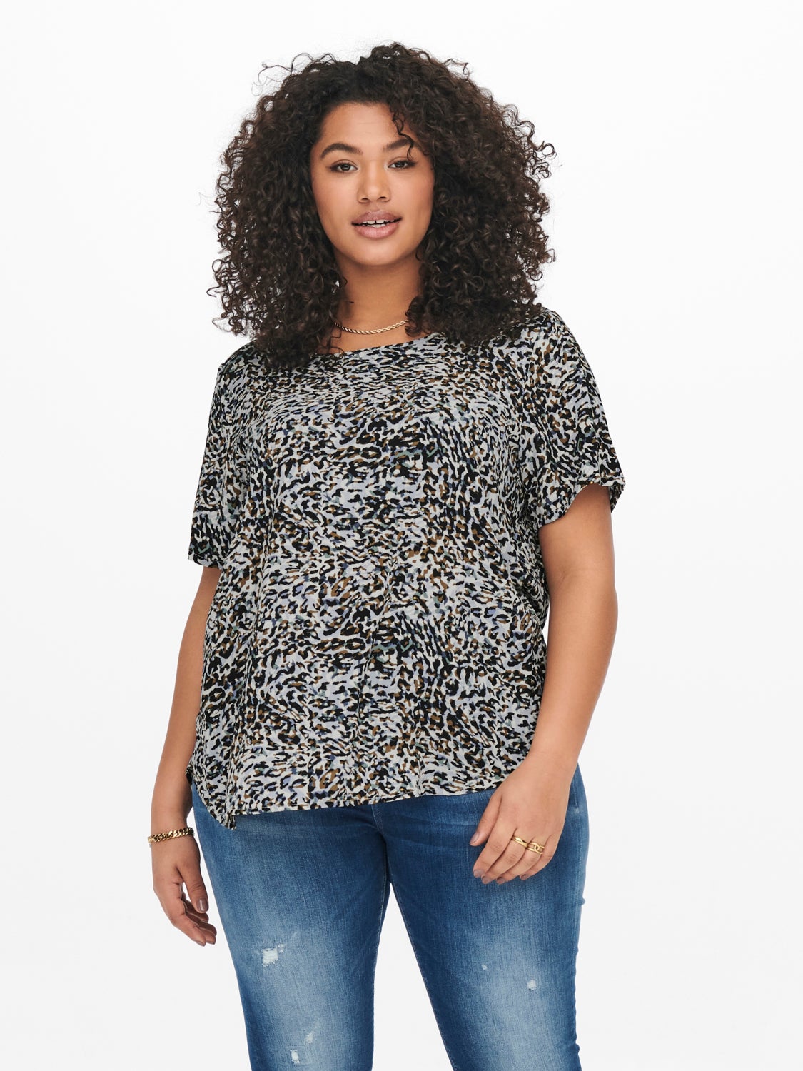Curvy short sleeve Top