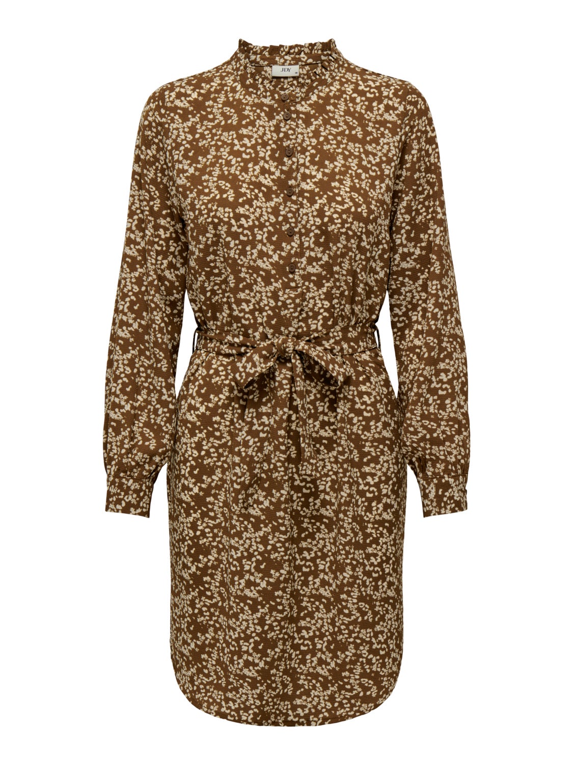 Regular Fit China Collar Short dress