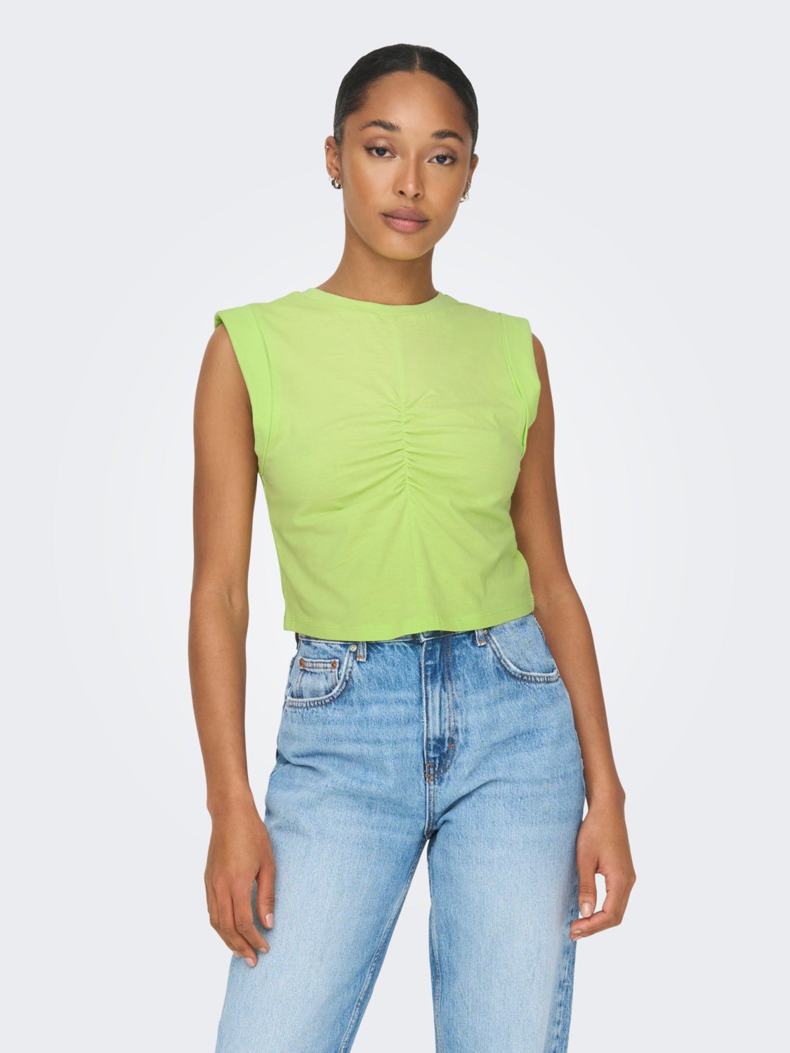 Regular Fit O-Neck Top