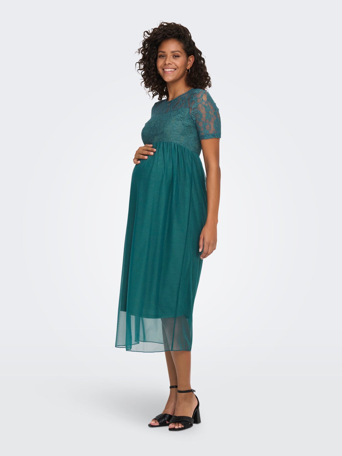 Mama Mesh Midi dress