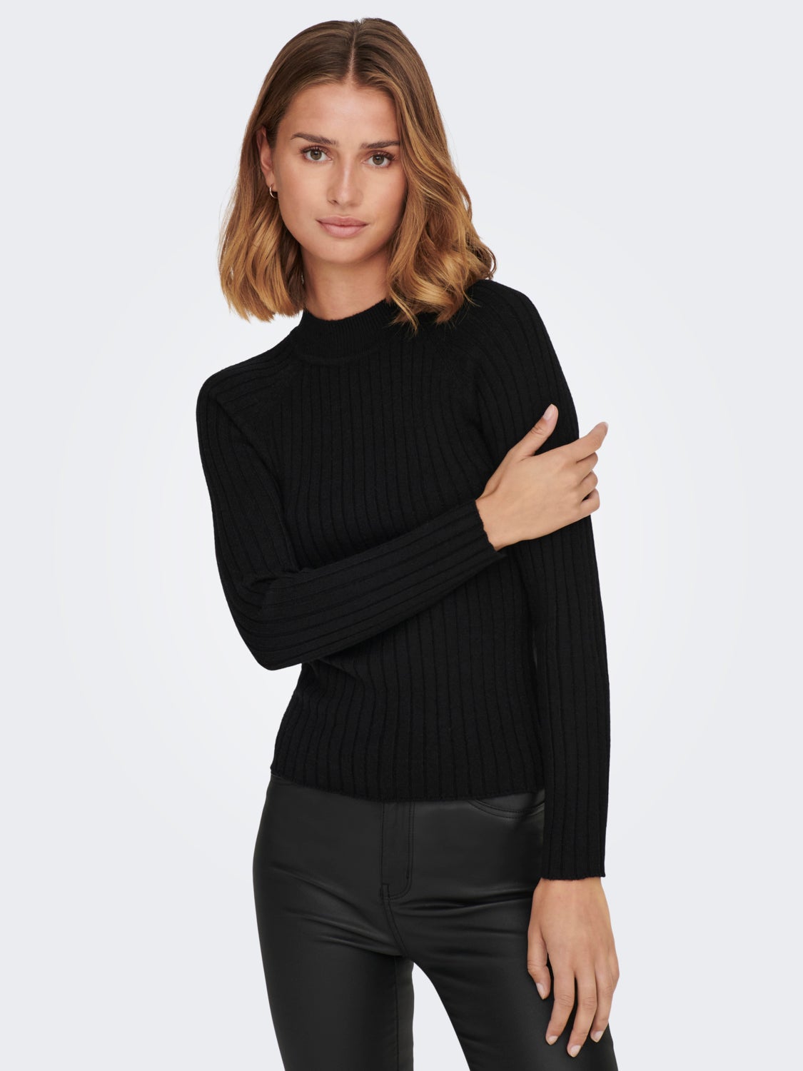 Rib knitted Pullover
