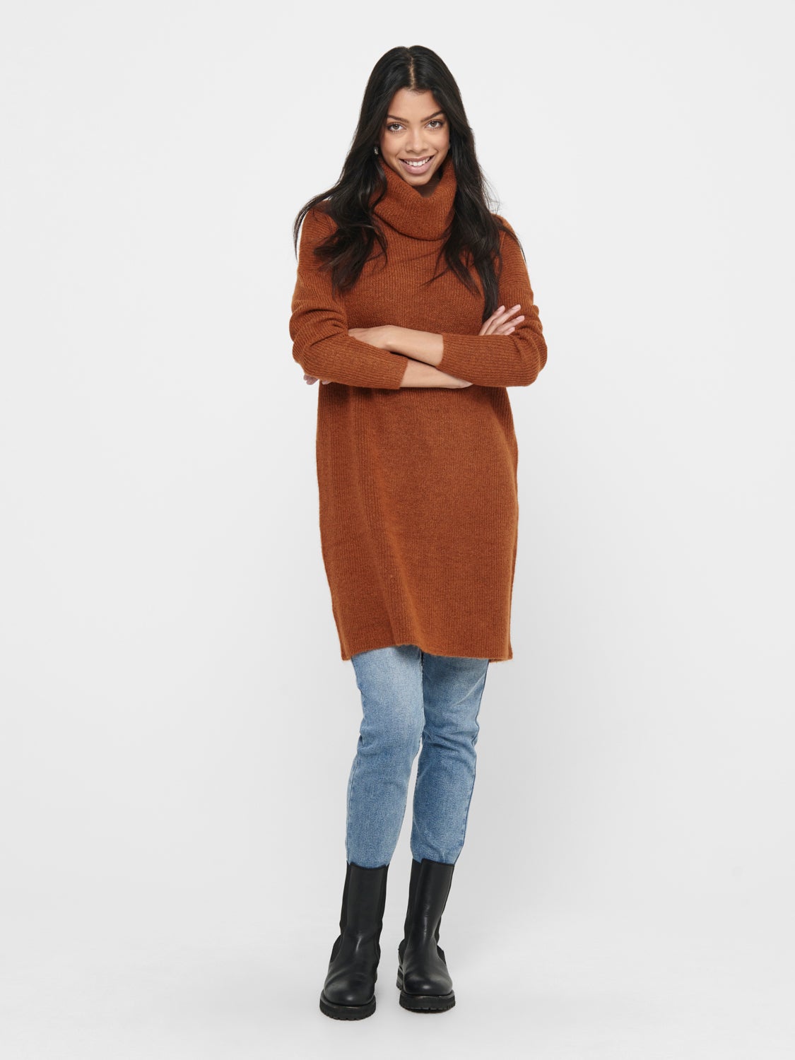 Long sleeved Knitted Dress