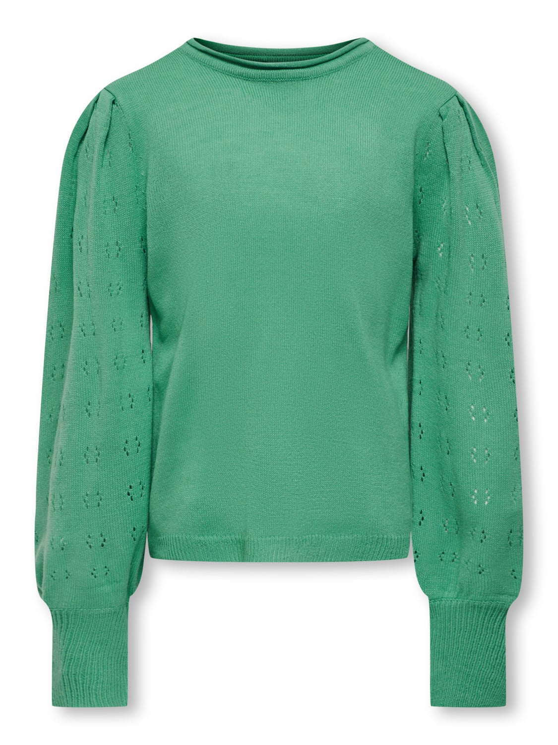 Puff sleeve Knitted Pullover