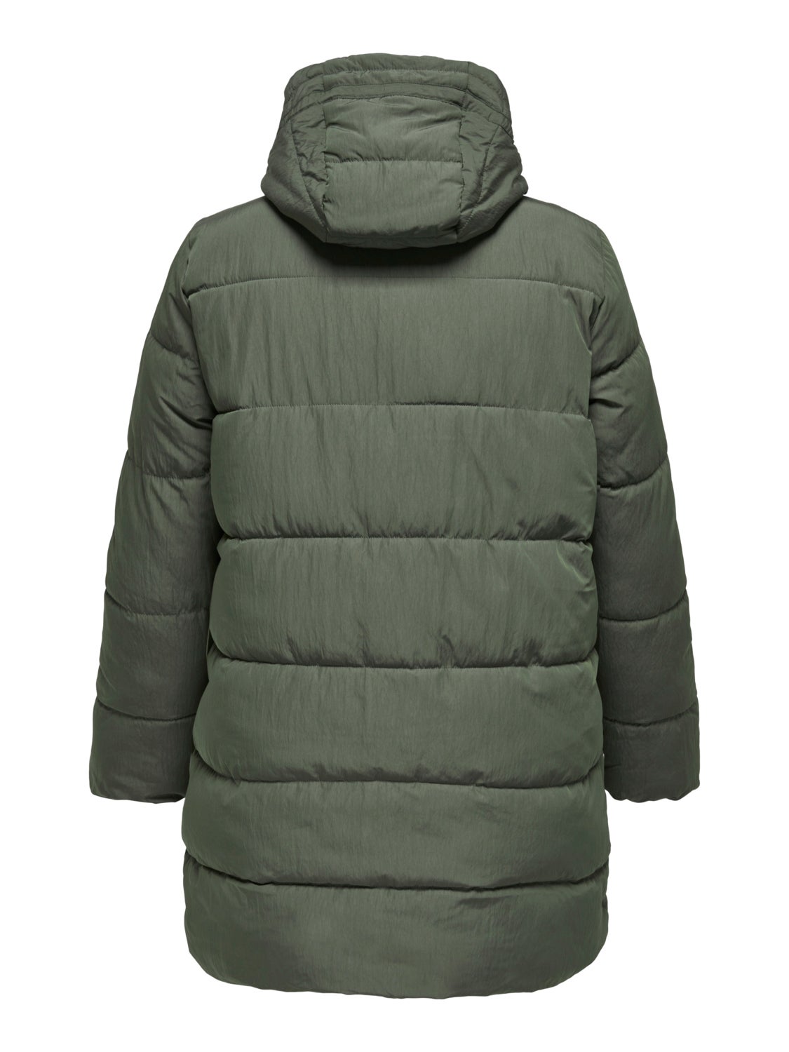 curvy Hooded puffer coat