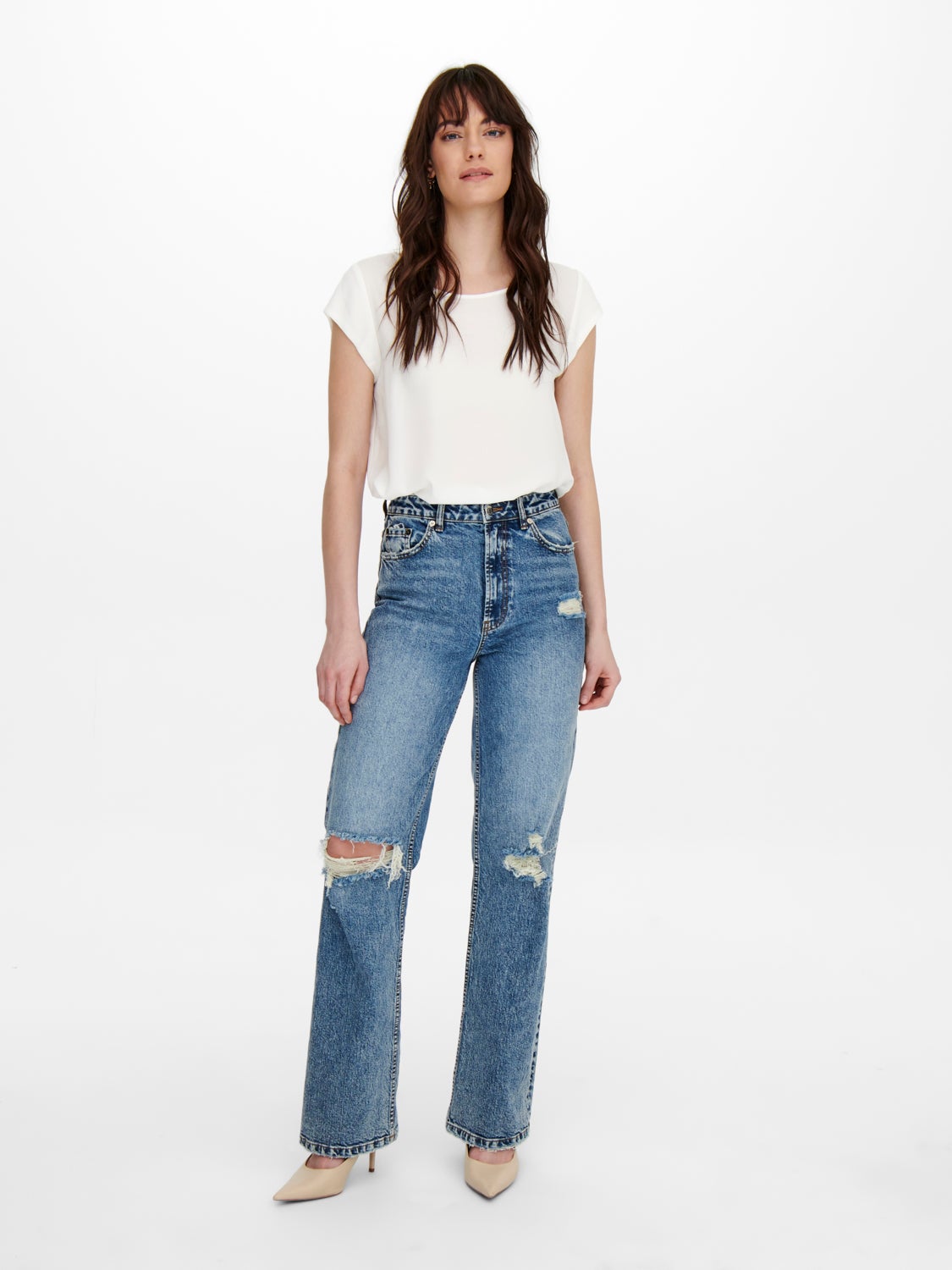 Loose Short Sleeved Top