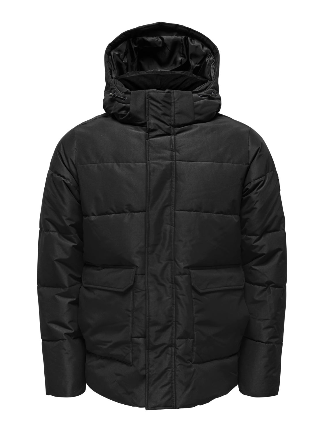 Short puffer jacket