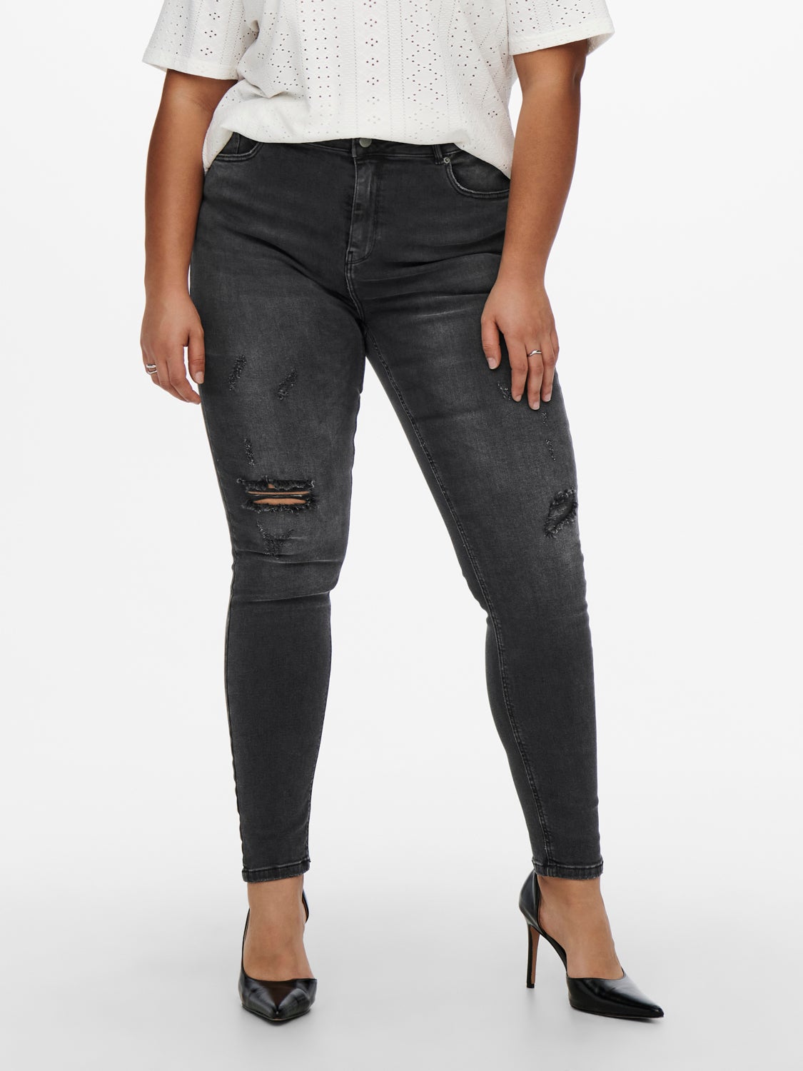 Curvy CarLaola life hw Skinny fit jeans
