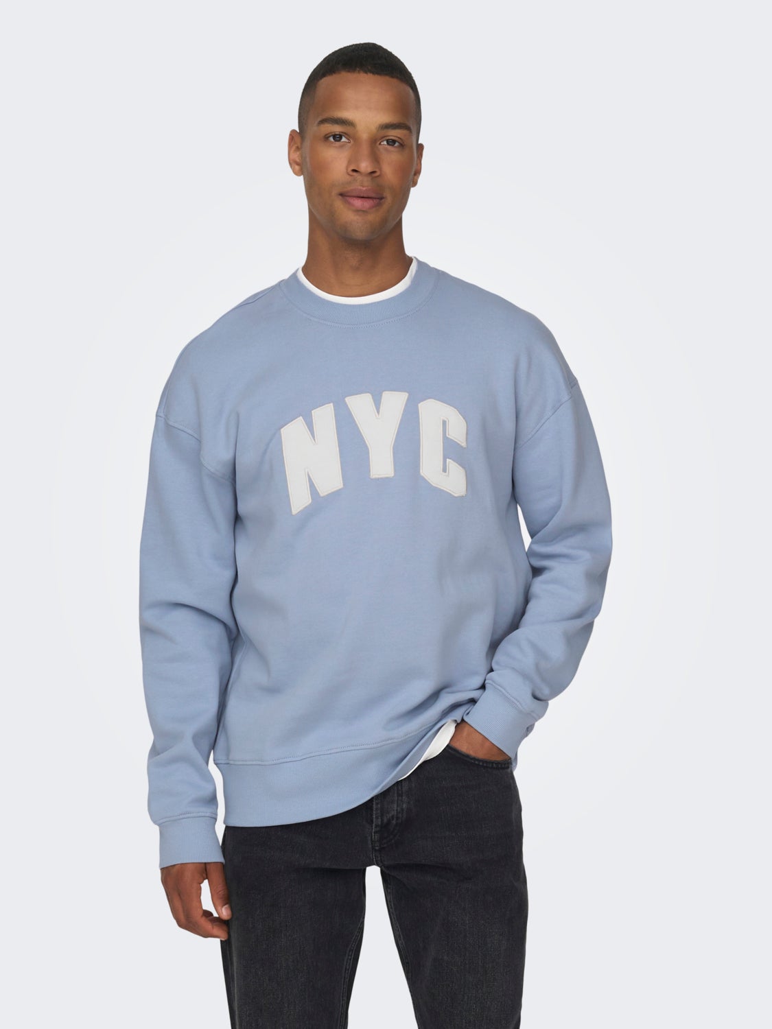 O-neck sweatshirt