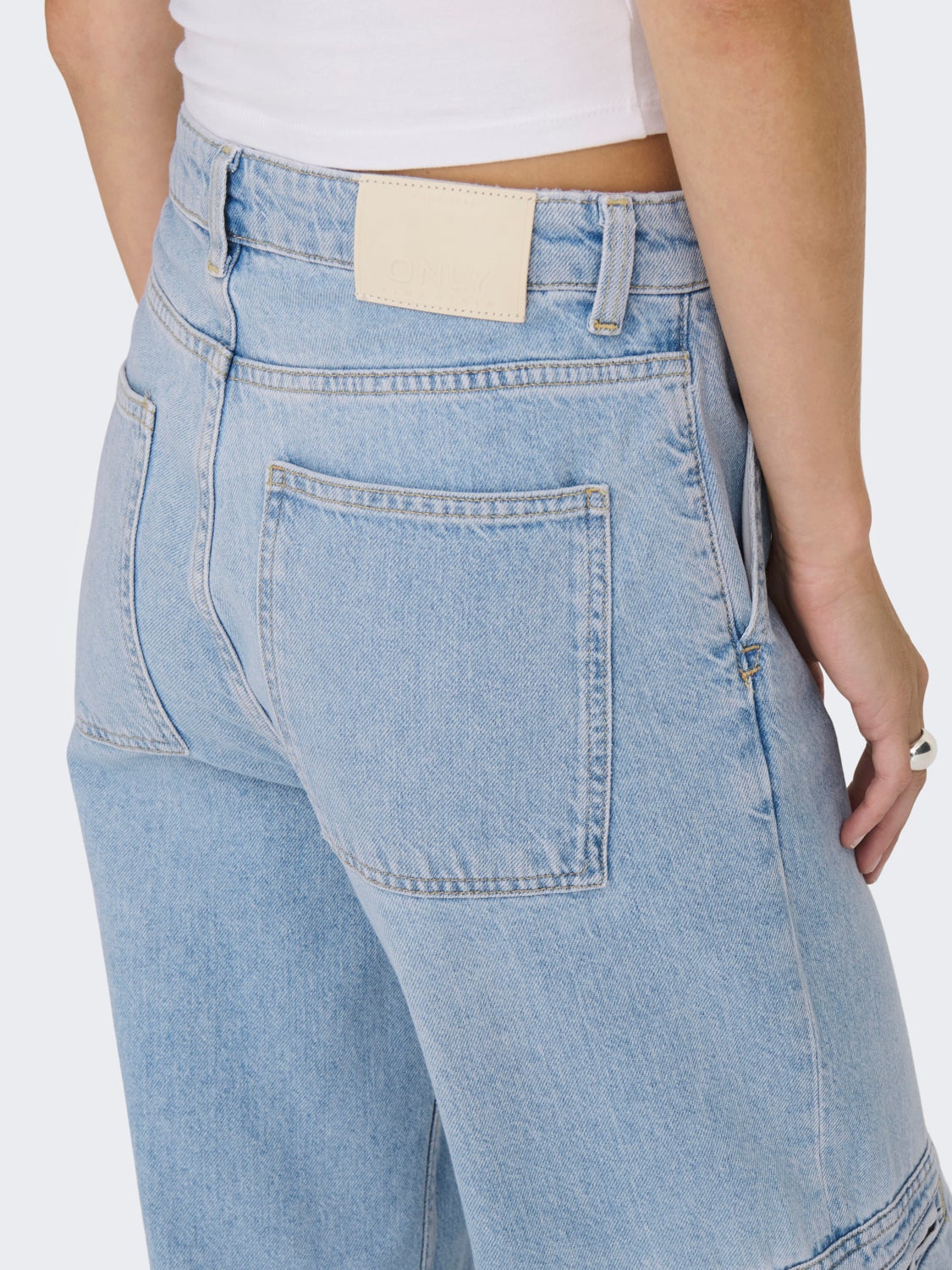 ONLHOPE EX HW WIDE CARGO DNM CRO