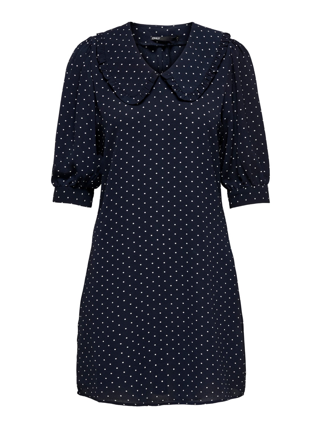 Mini Dress With Collar