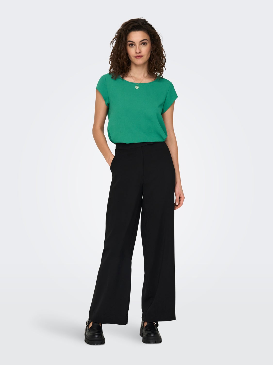 Loose Short Sleeved Top