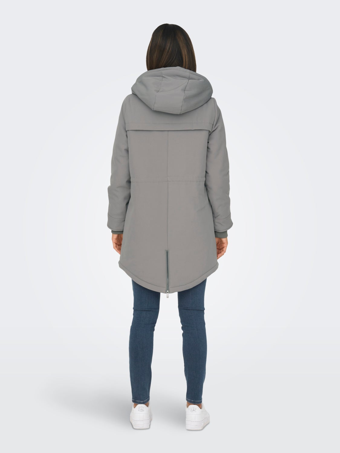 Long jacket with pockets