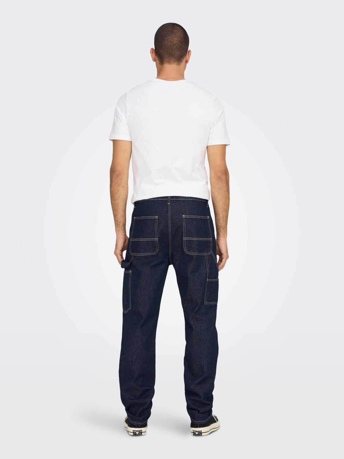ONSEDGE LOOSE CAR D.BLUE 4974 JEANS