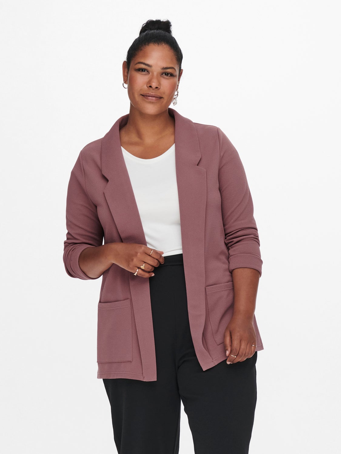Curvy open Blazer
