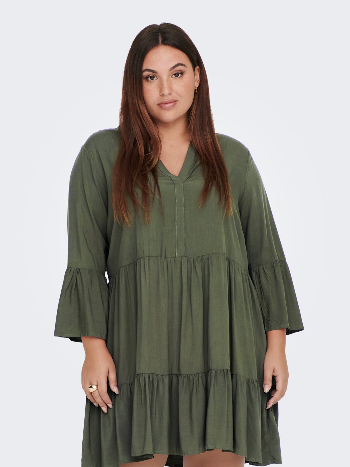 Curvy tunic dress
