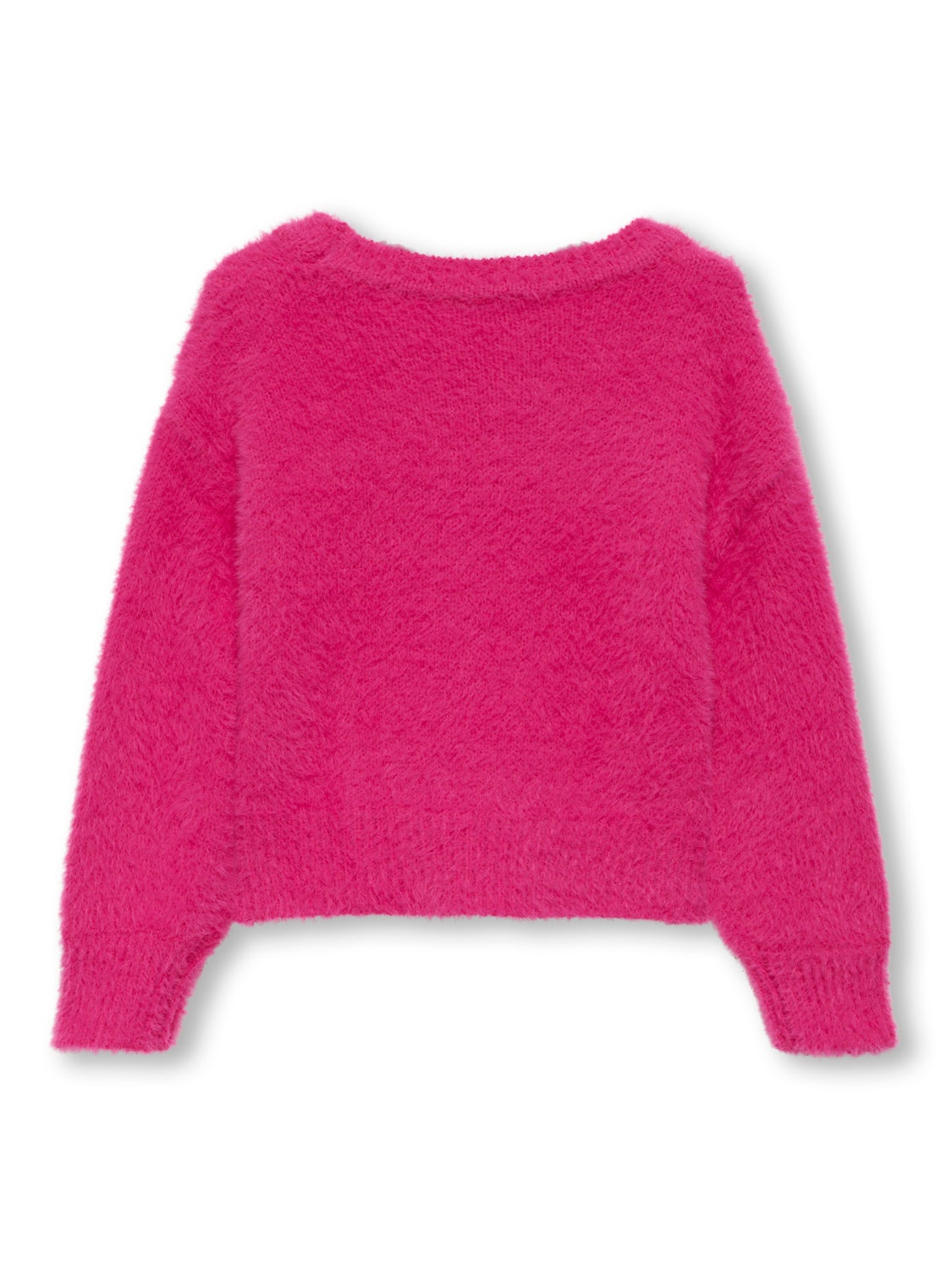 Mini o-neck knitted pullover