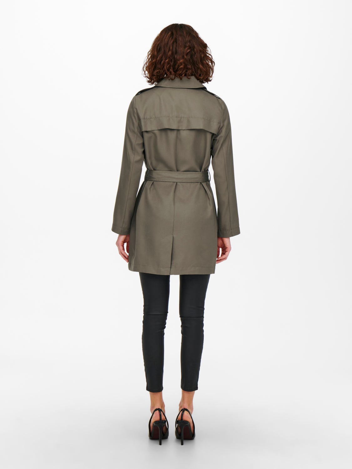 Short belted Trenchcoat