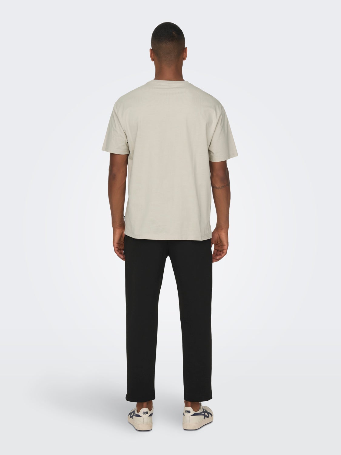 Oversized o-hals t-shirt