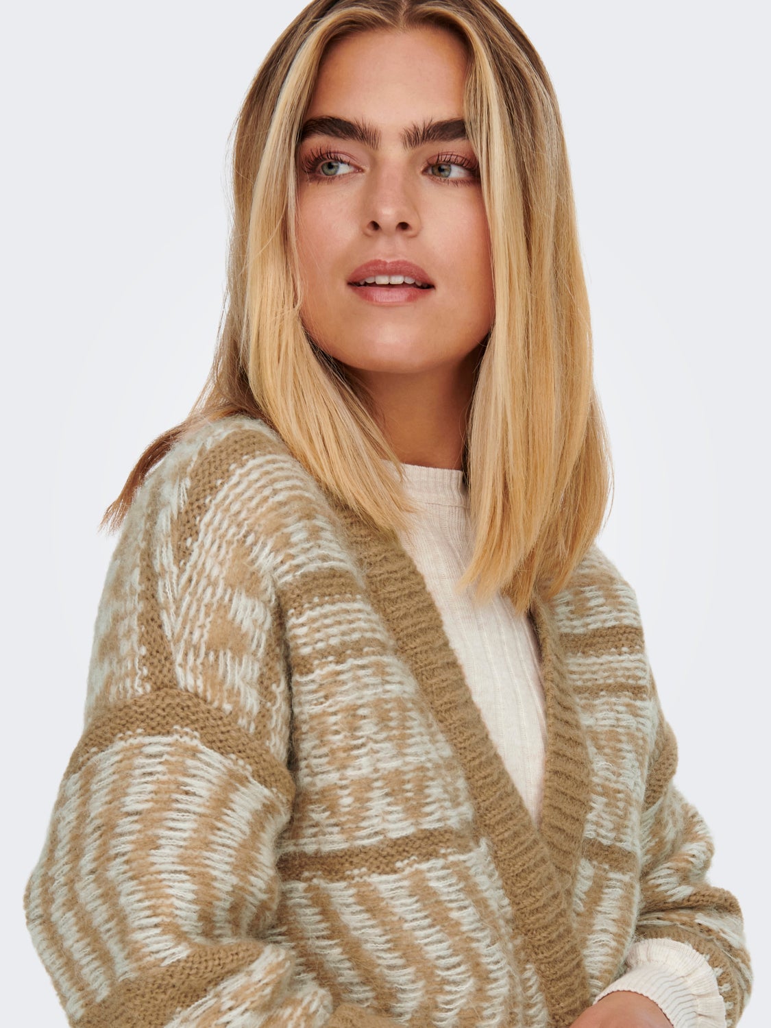 Long belted Knitted Cardigan