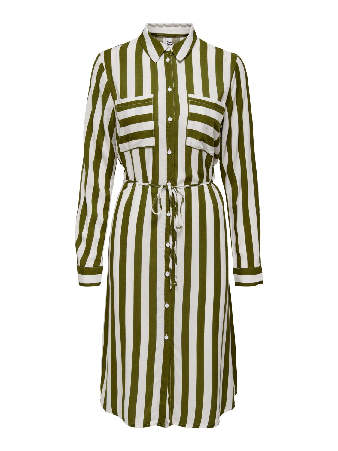 mini striped Shirt dress