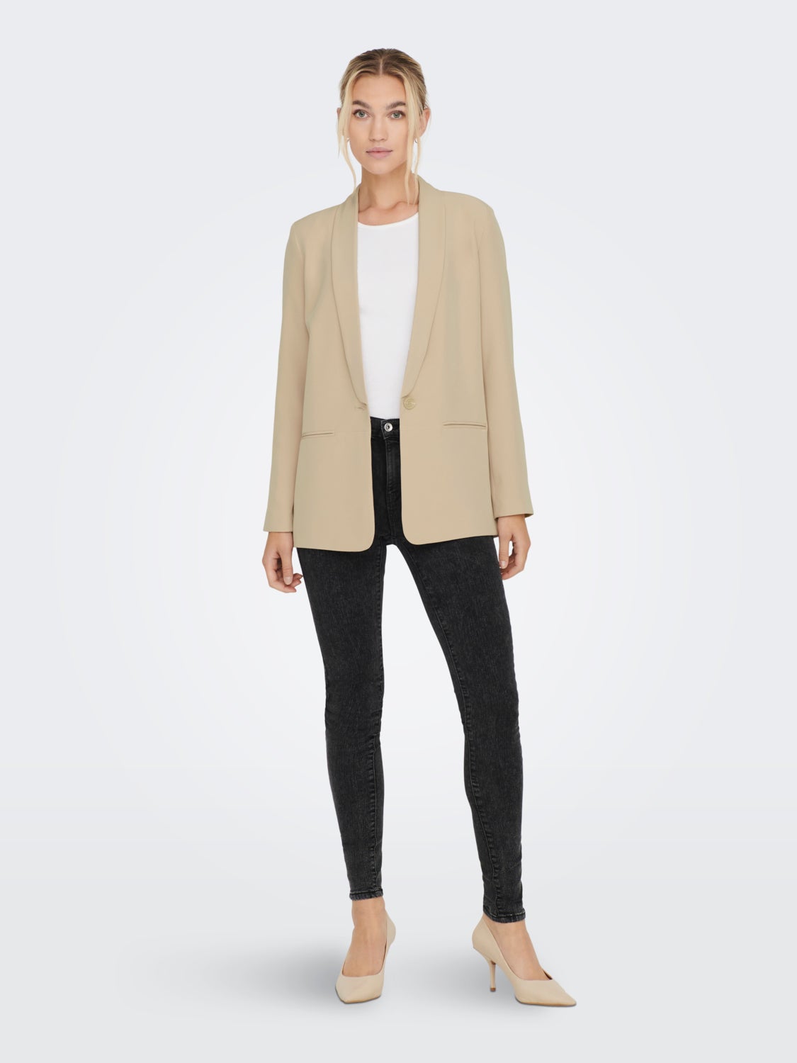 Classic box fit blazer
