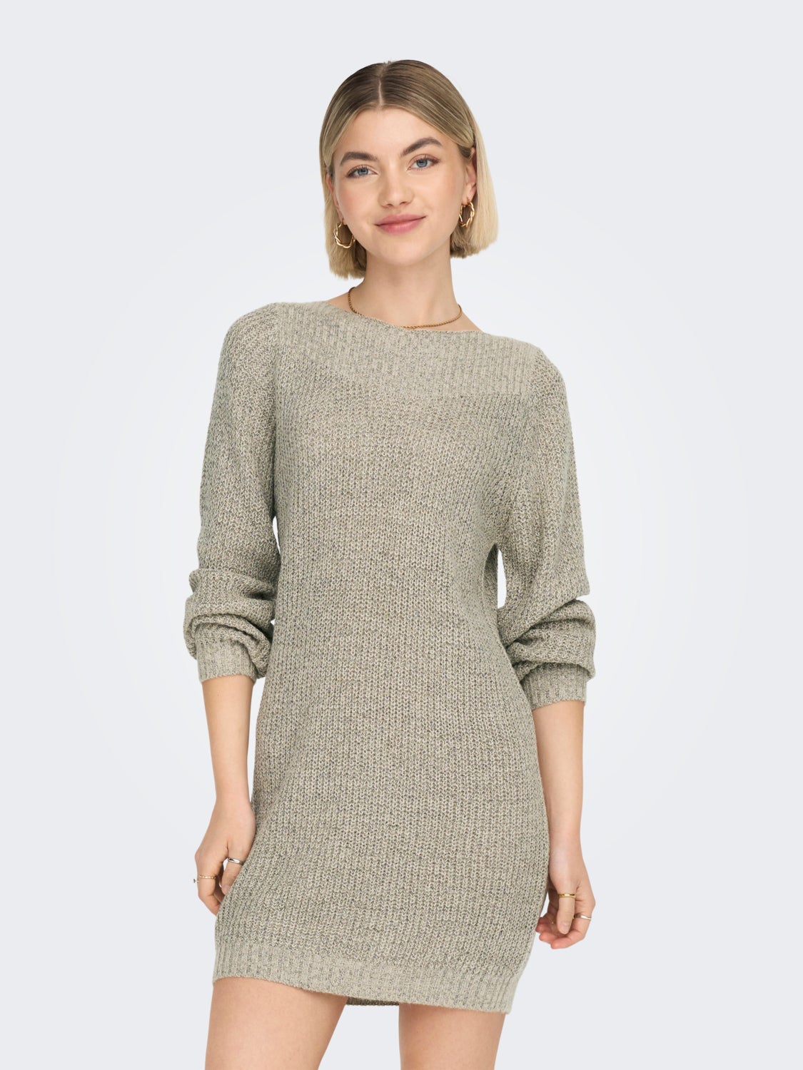 Mini knitted dress