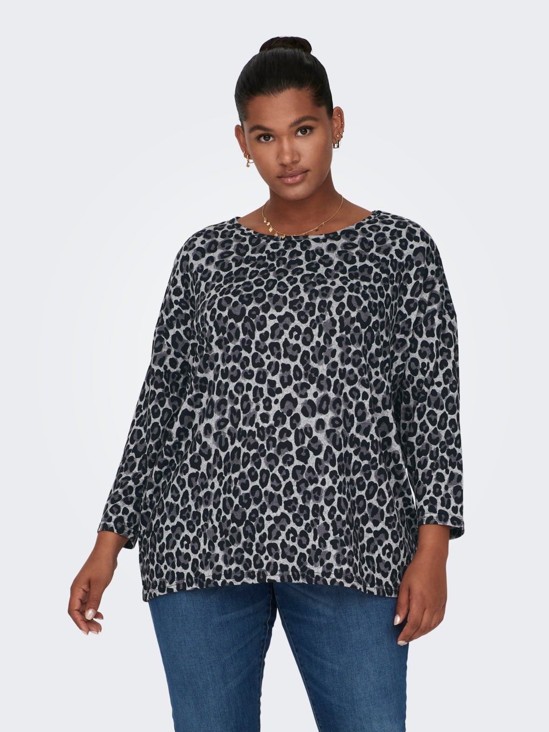 Curvy printed Top