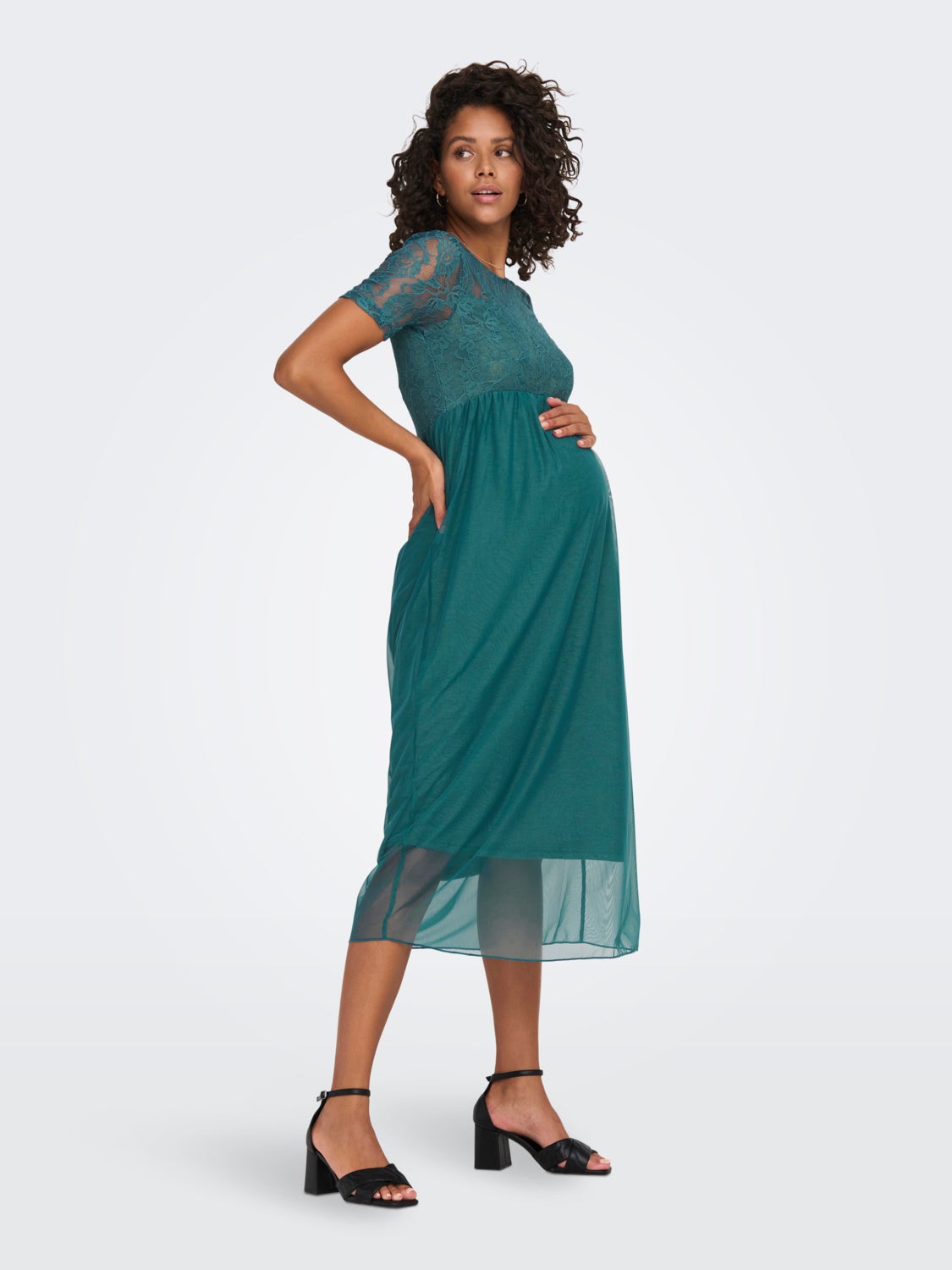 Mama Mesh Midi dress