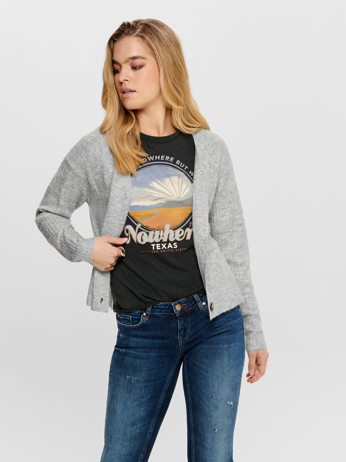 Button Knitted Cardigan