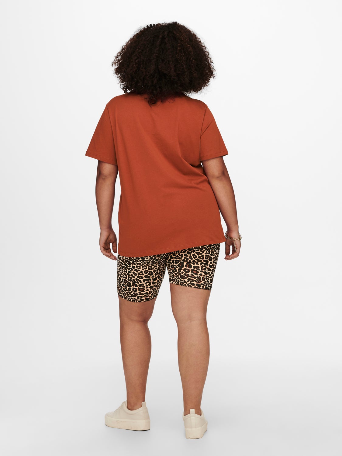 Curvy printed Shorts