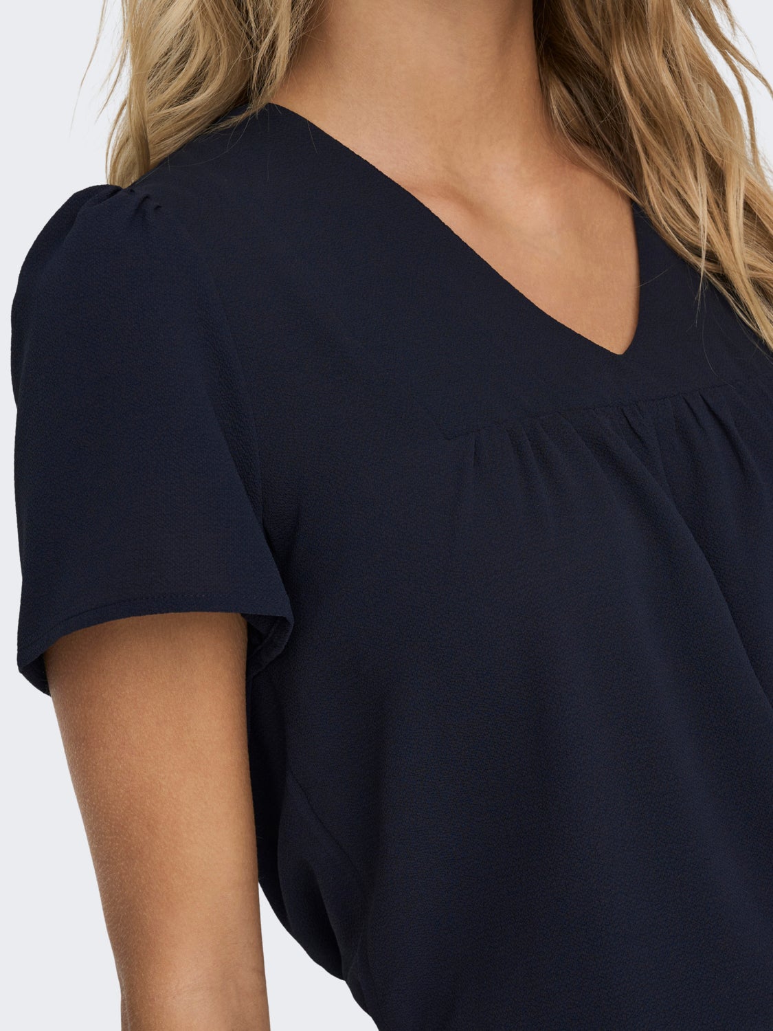 Regular Fit V-Neck Top