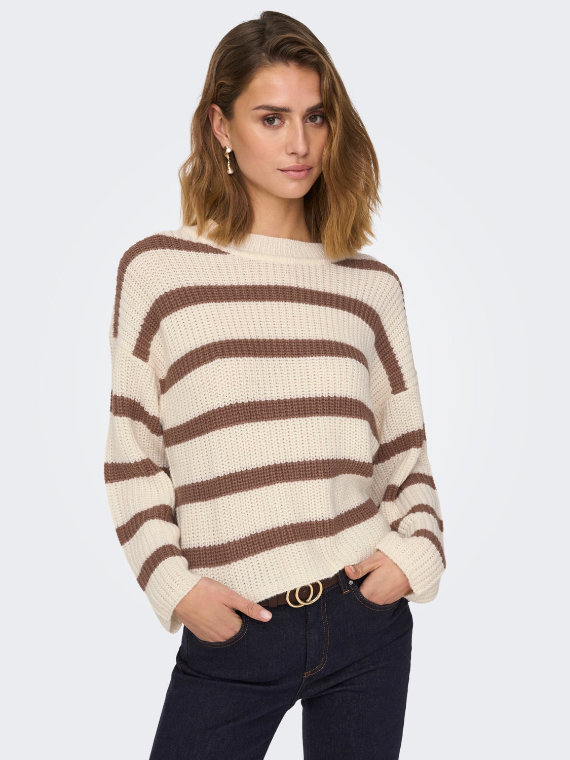 Striped Knitted Pullover