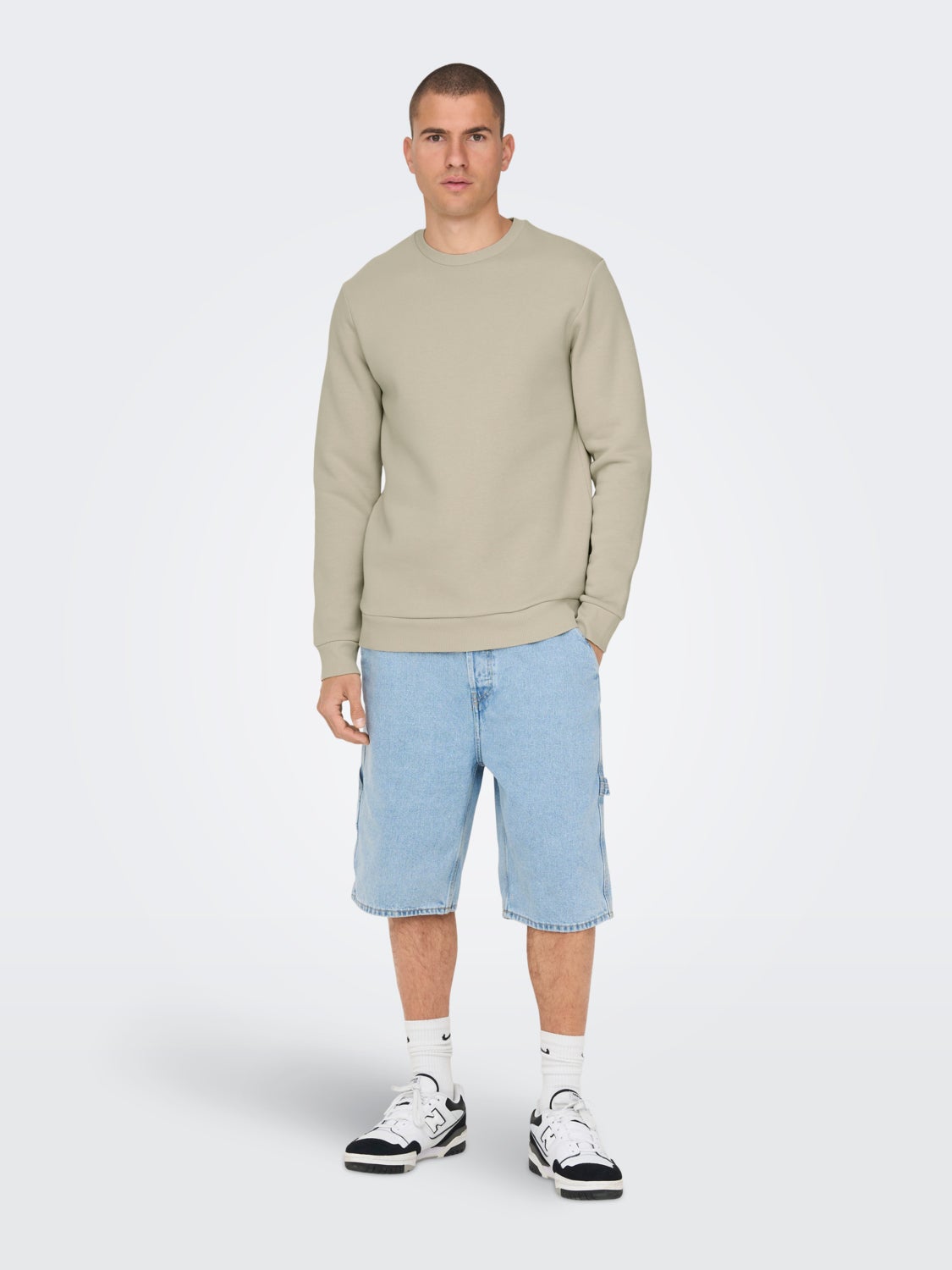 Regular Fit O-Neck Sweatshirt