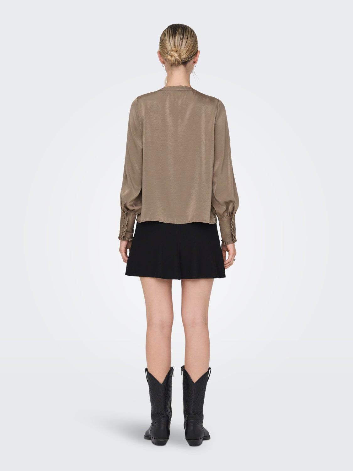 Solid colored Long Sleeved Top