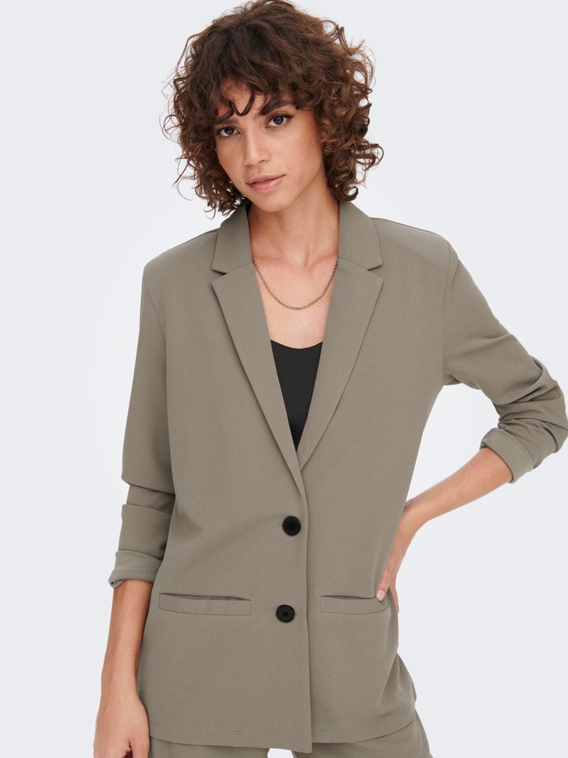 Blazer with buttons