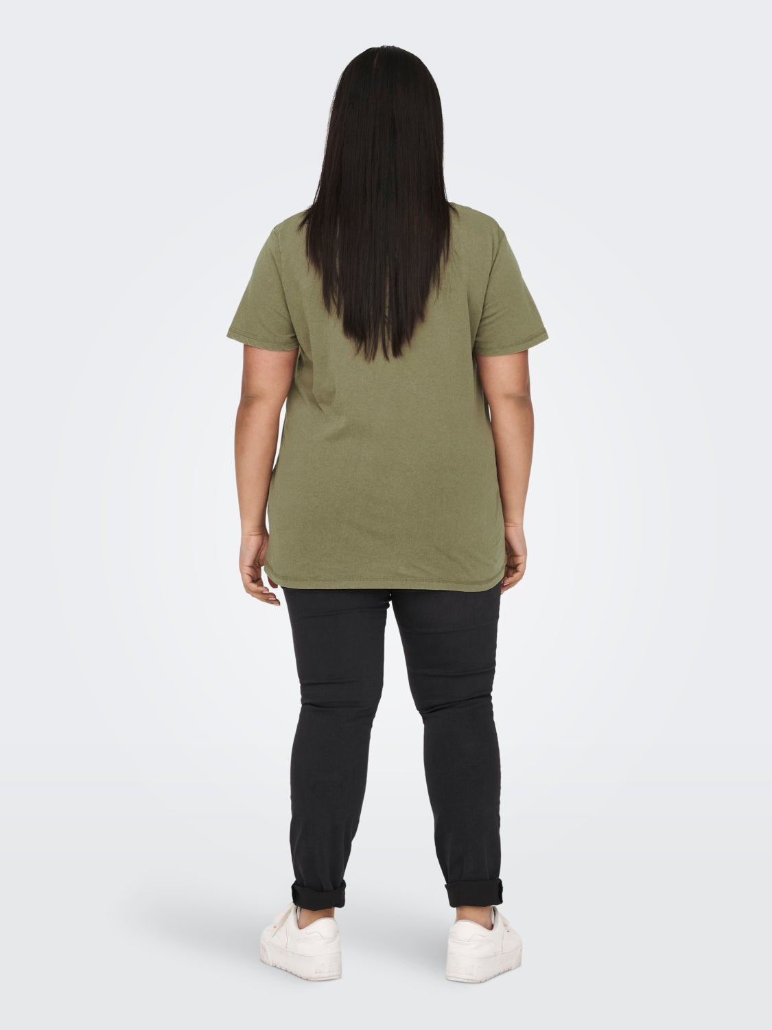 Curvy printed t-shirt