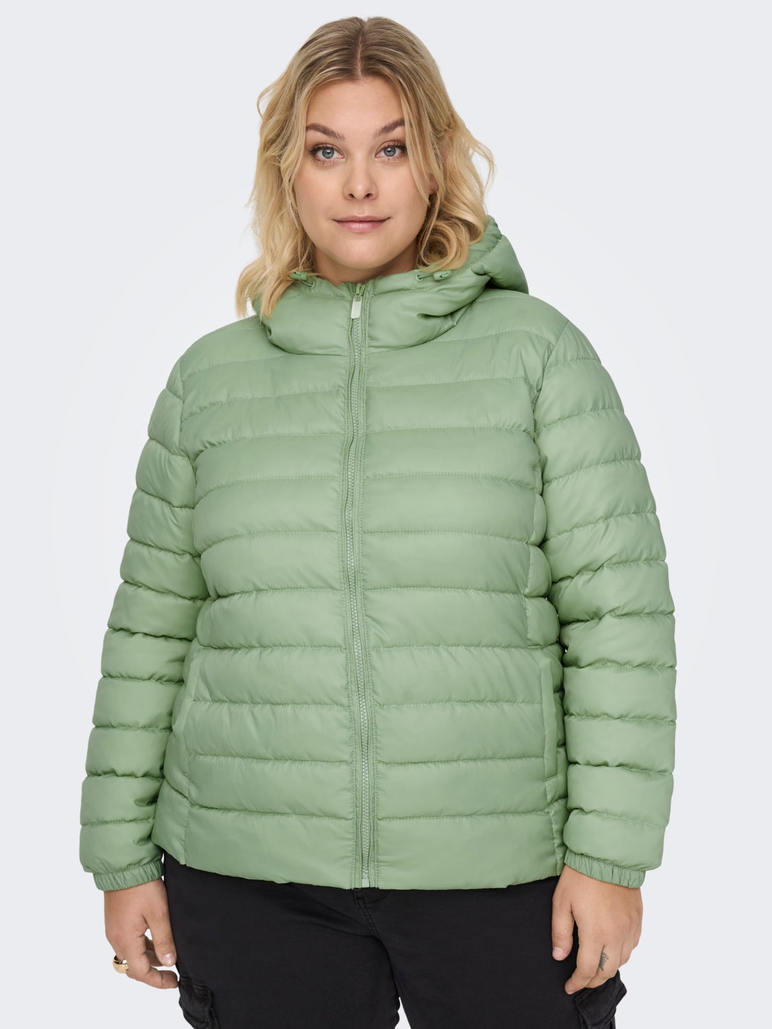 Curvy short Quilted jacket
