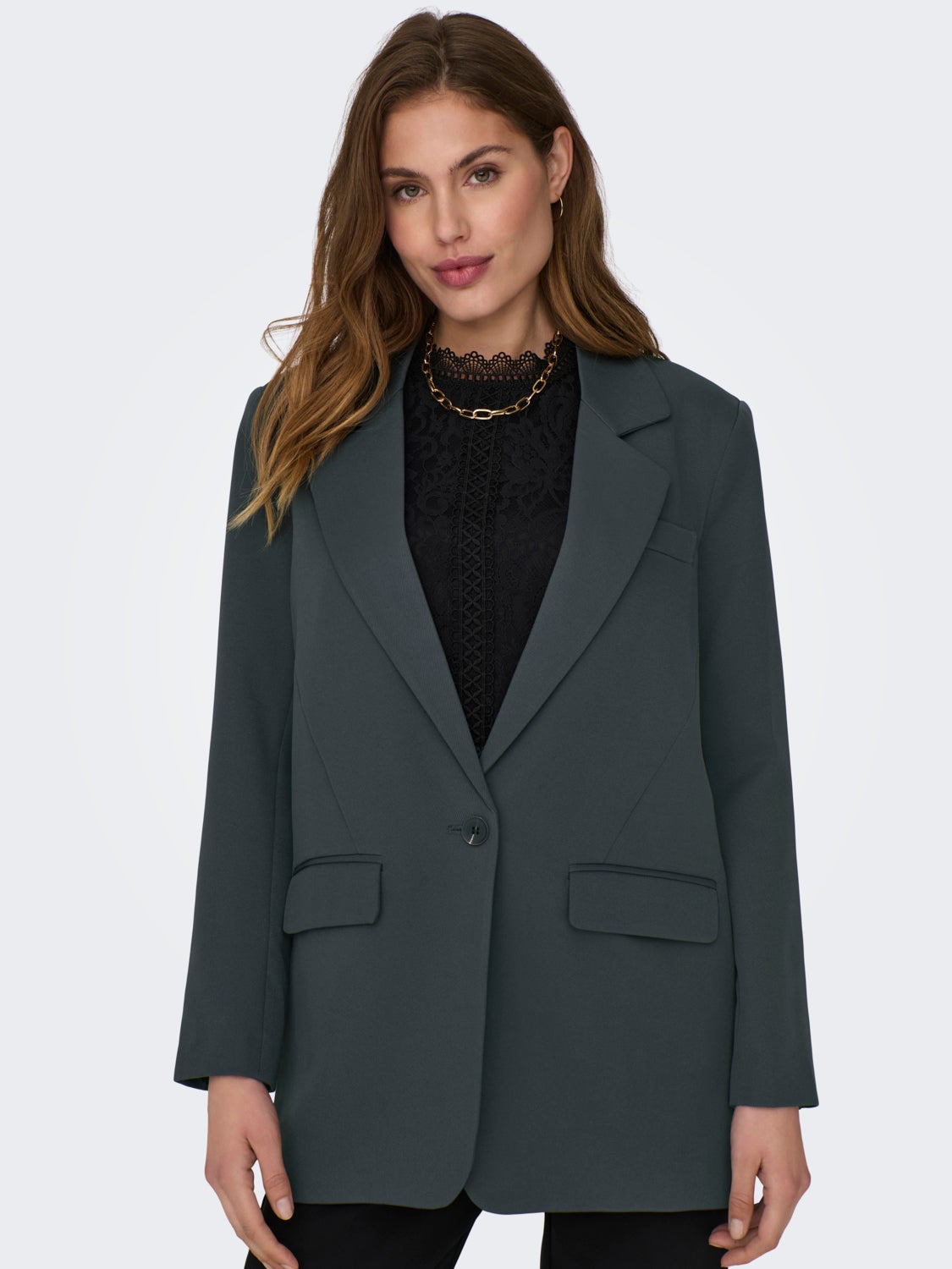 Oversized fit blazer