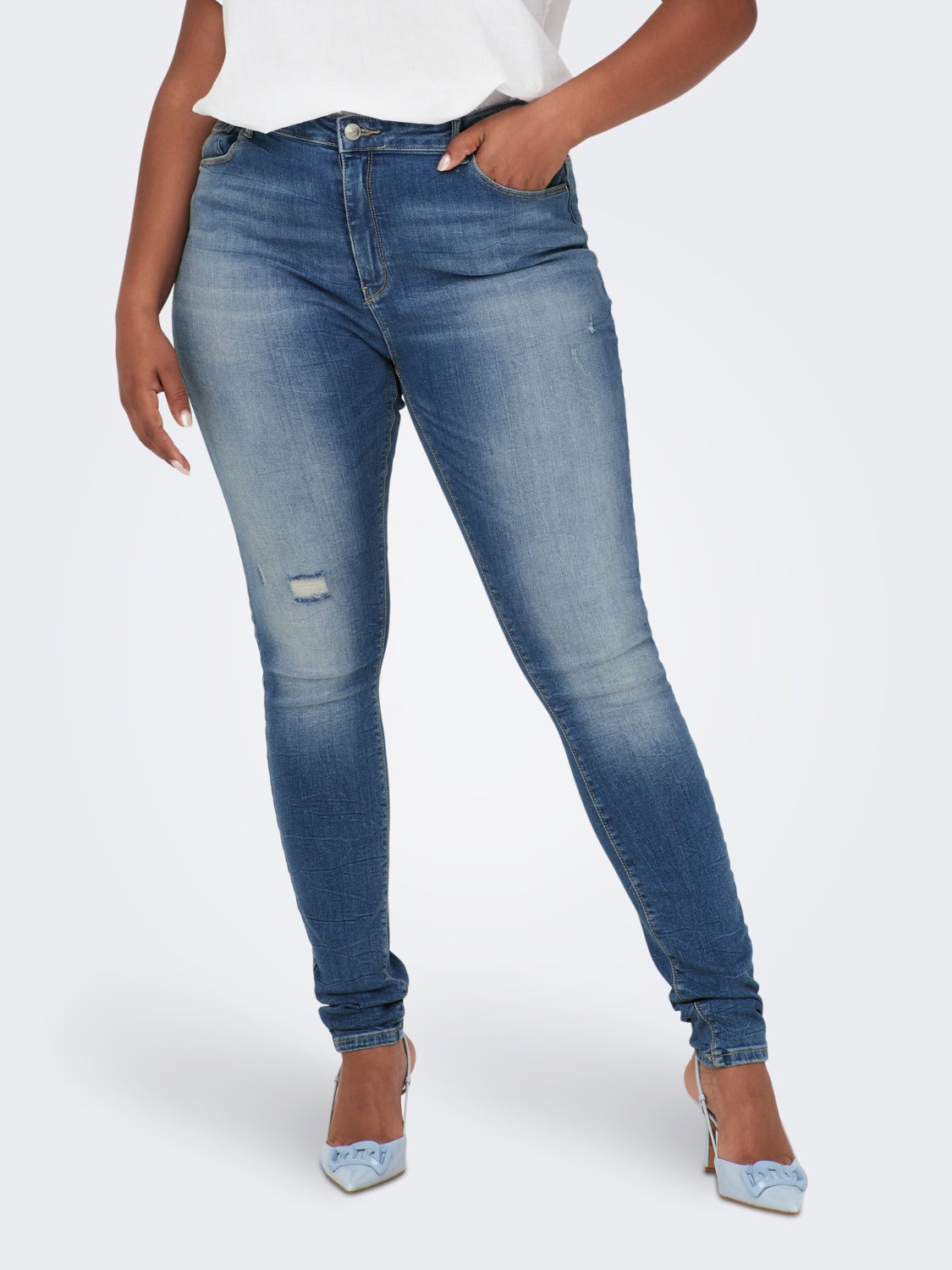 Curvy carLaola life hw Skinny fit jeans