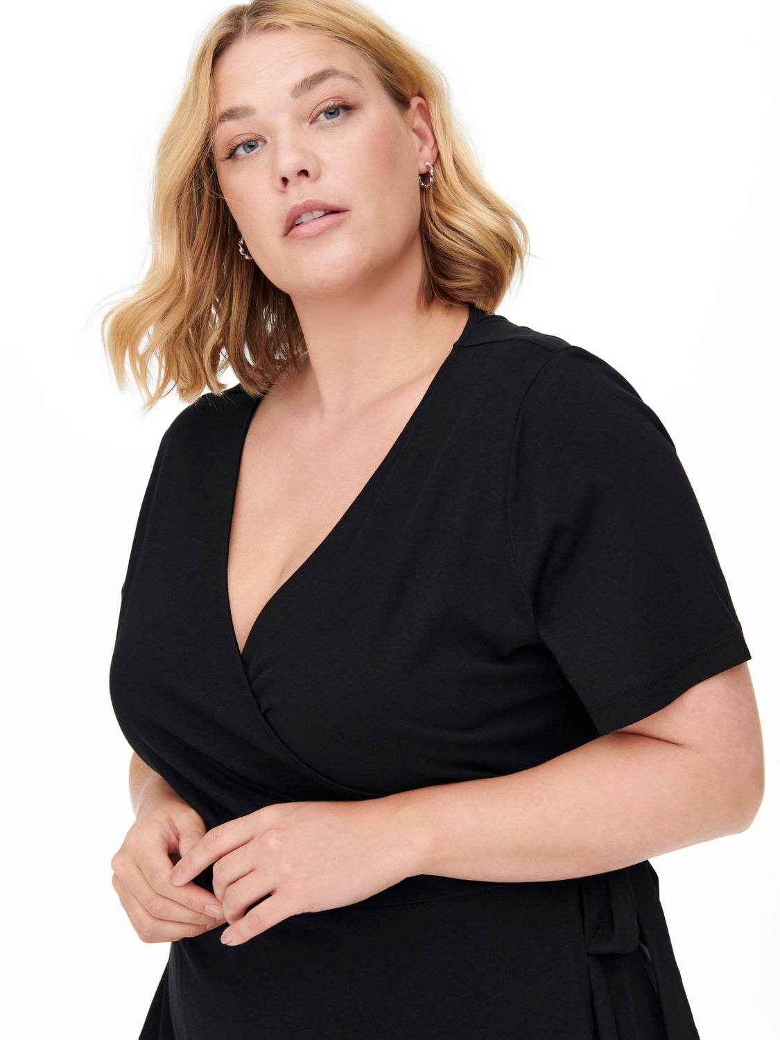 Curvy Wrap Dress