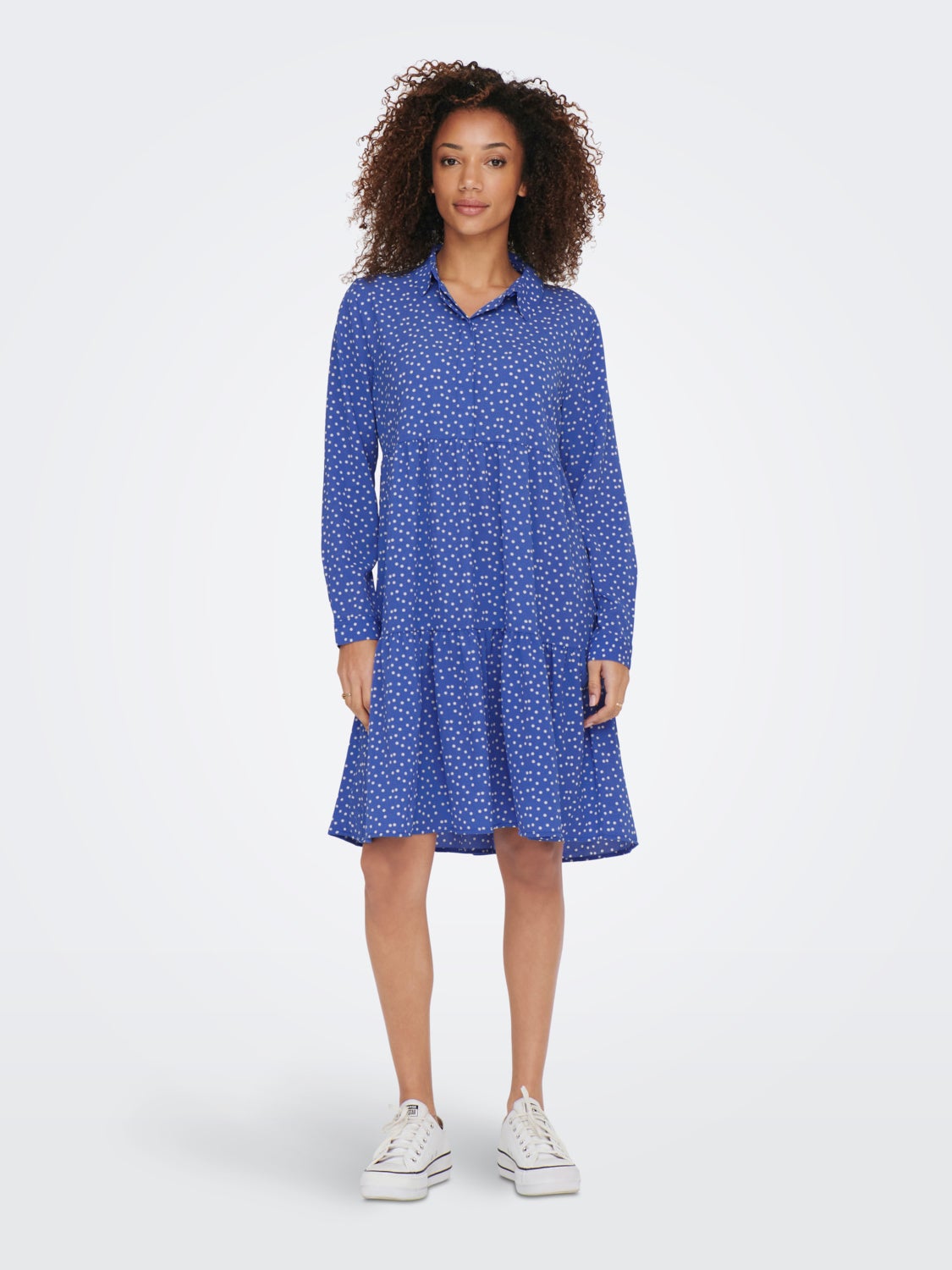 Mini dress with print