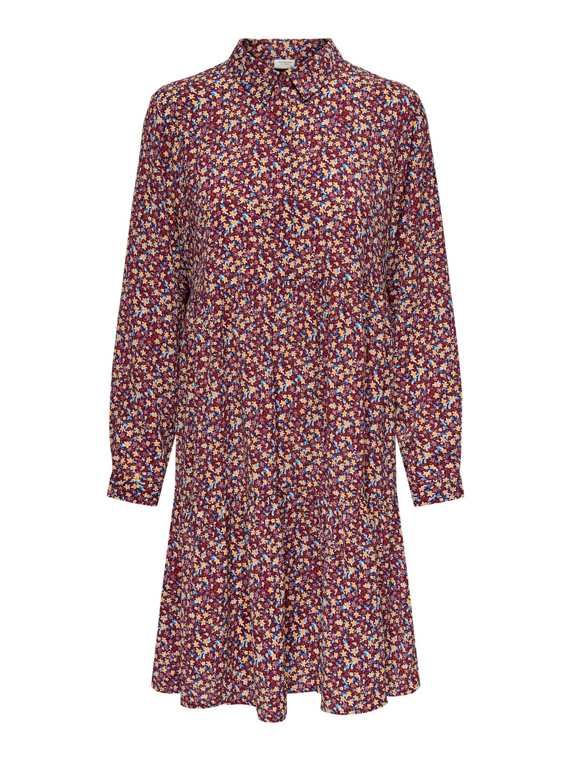 Mini dress with print