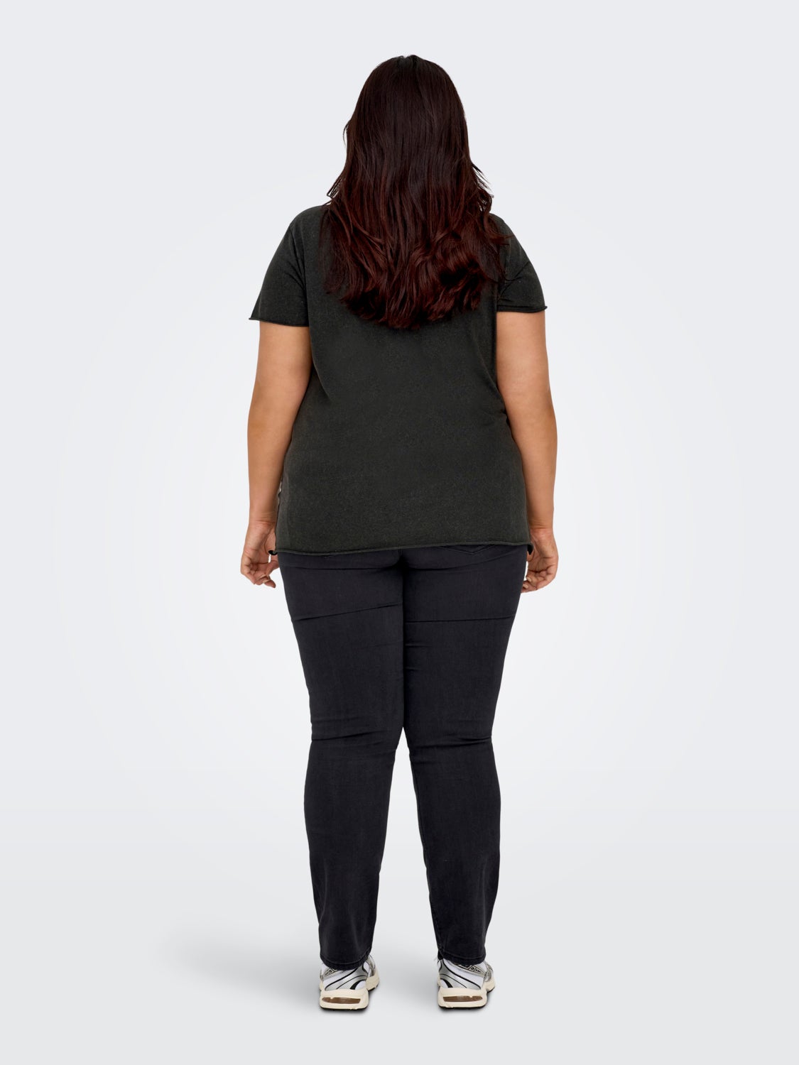Curvy o-neck t-shirt