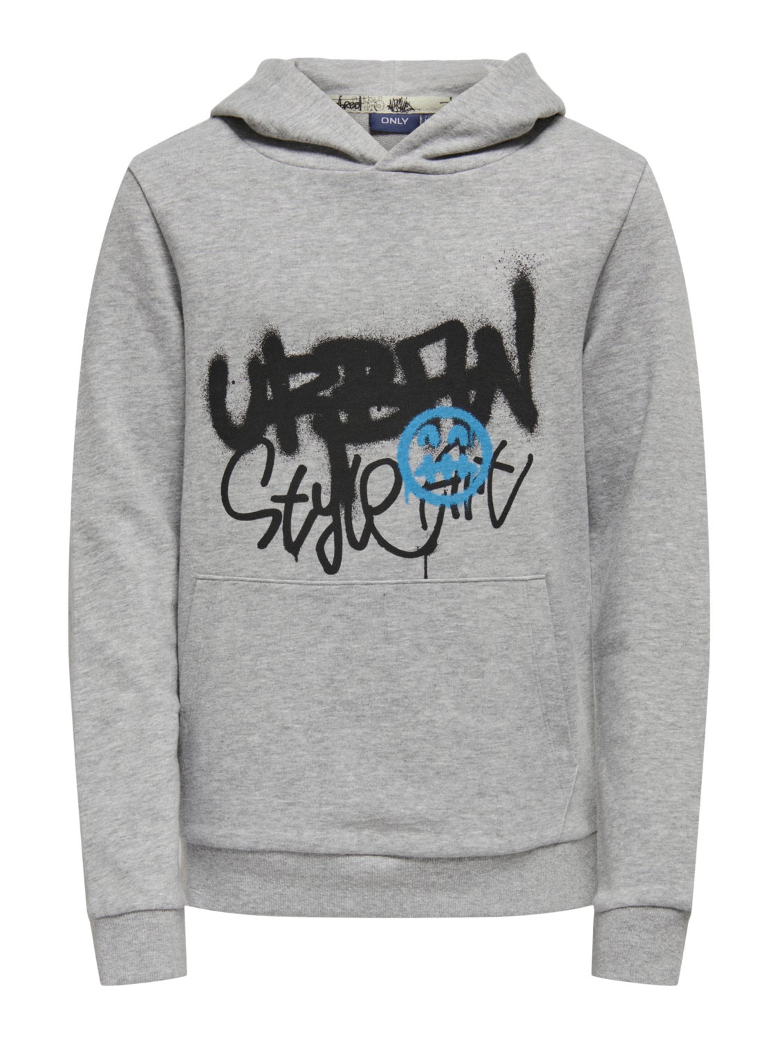 Hættetrøje med print