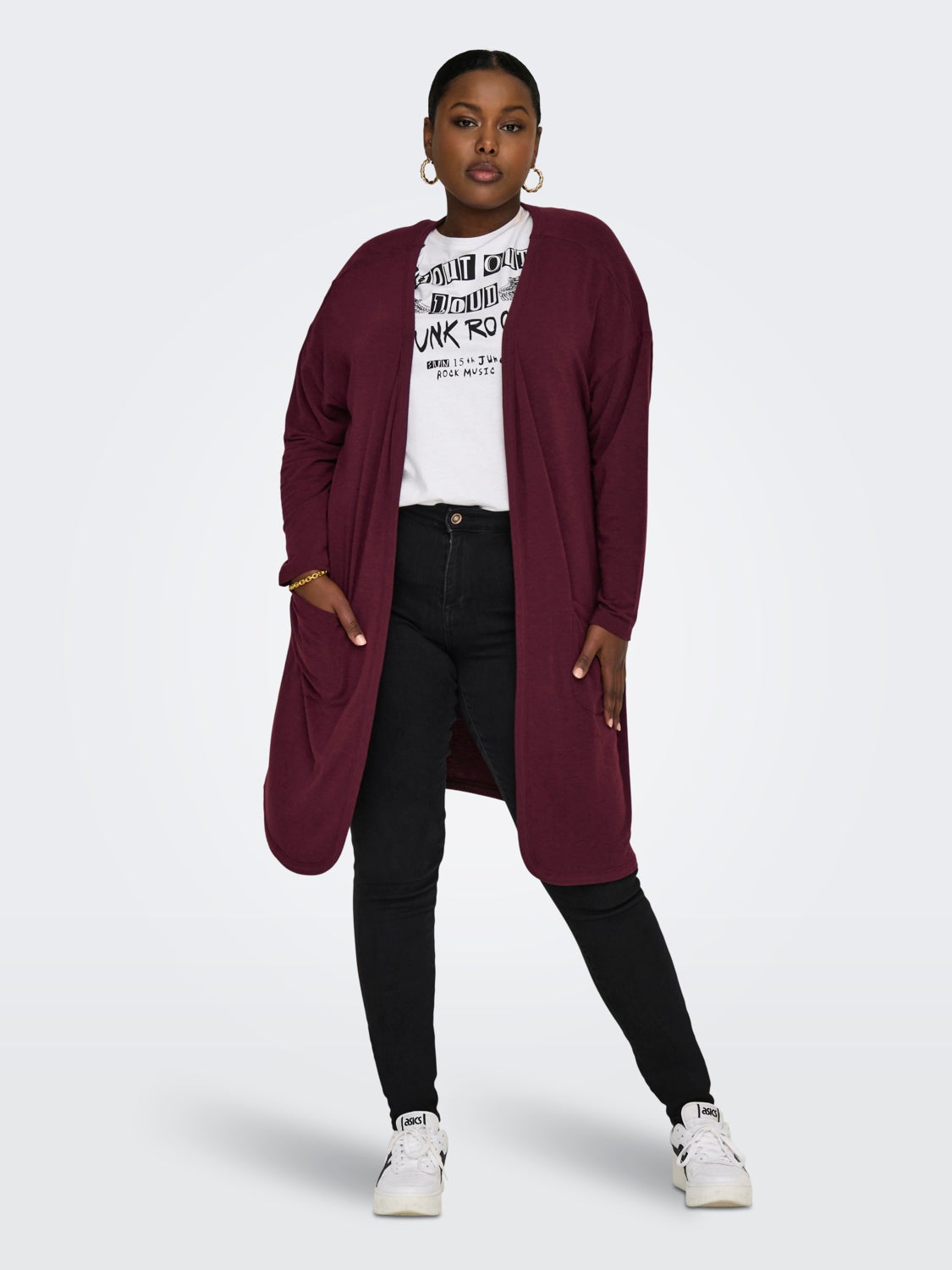Curvy long Cardigan