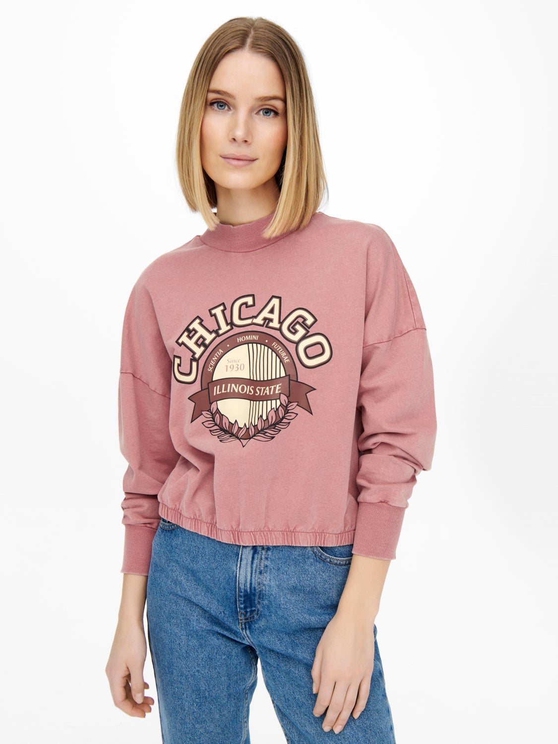 High neck Sweatshirt