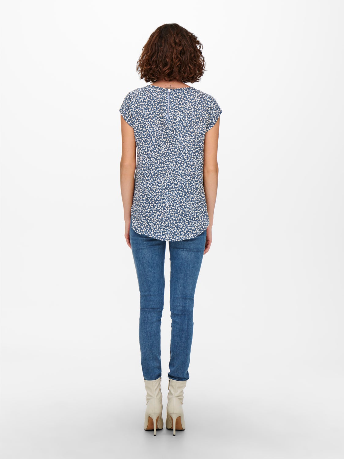 Printed Short Sleeved Top