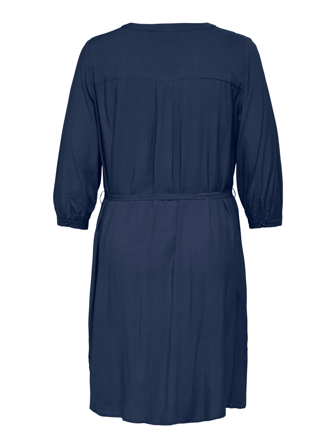 Curvy viscose Shirt dress