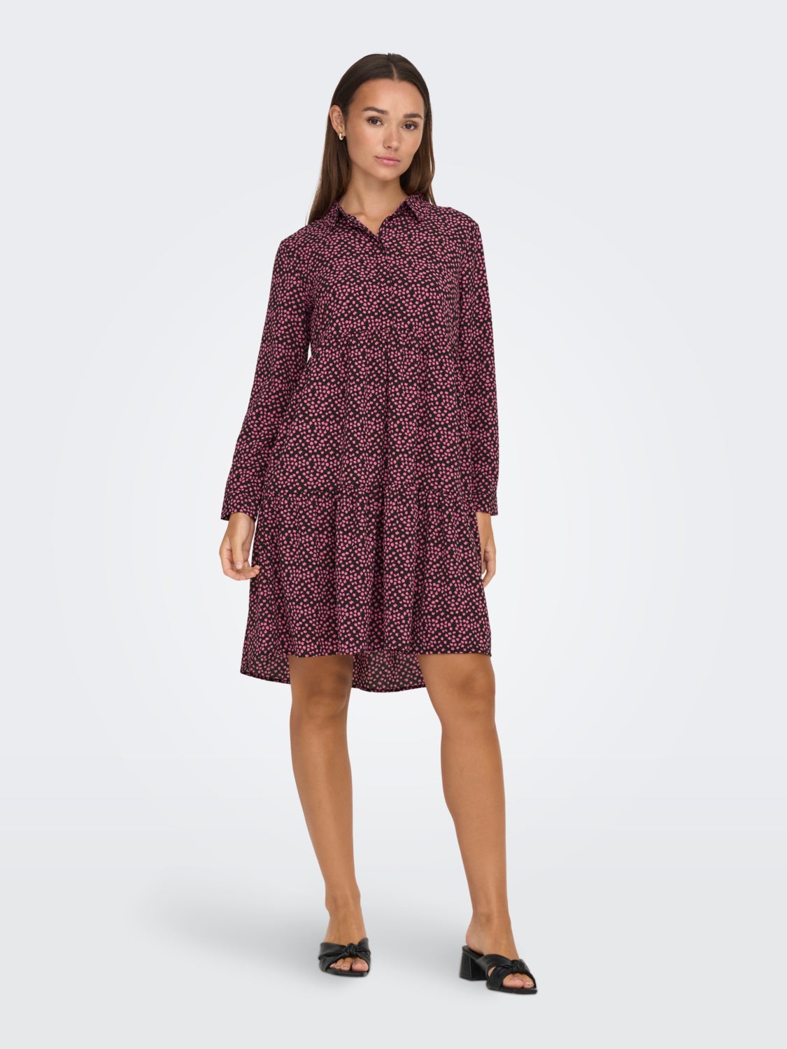 Mini dress with print